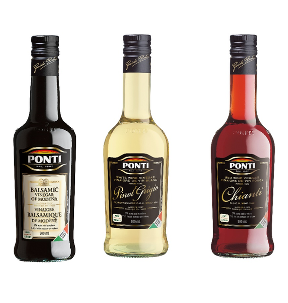 Ponti family wine vinegars