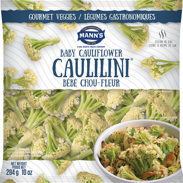 Mann's new Caulilini baby cauliflower