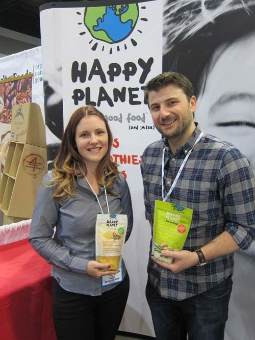 Lauren Rebar-Happy Planet Foods and Jordan Birch-Sustainable Produce