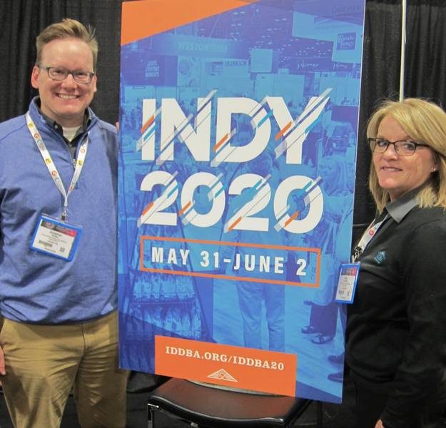 Jonathan Whalley and Kelly Campbell, IDDBA