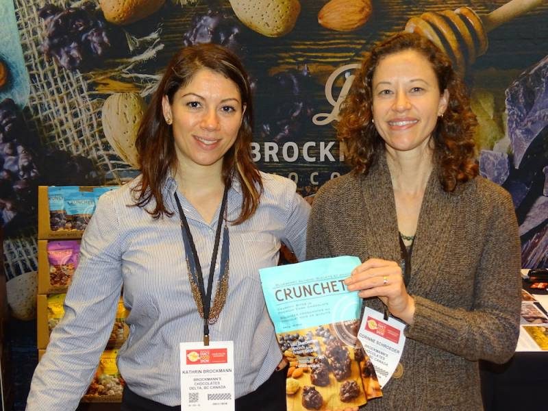 Kathrin Brockmann and Corinne Schroeder of Brockmanns Chocolates